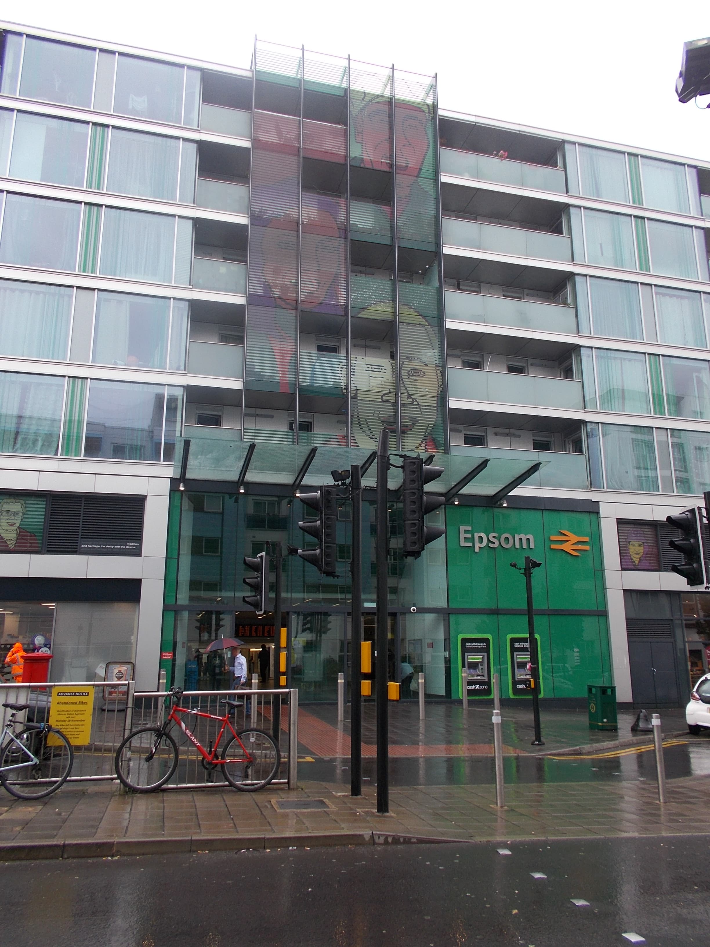 Epsom railway station — Station Road, Epsom, Surrey